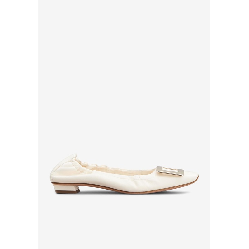 Belle Vivier Leather Ballet Flats