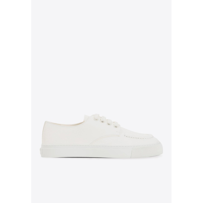 Leather Low-Top Sneakers