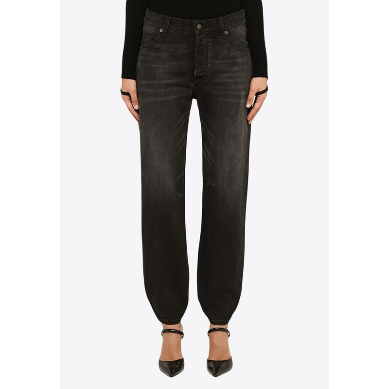 Liz Low-Rise Boyfriend Jeans