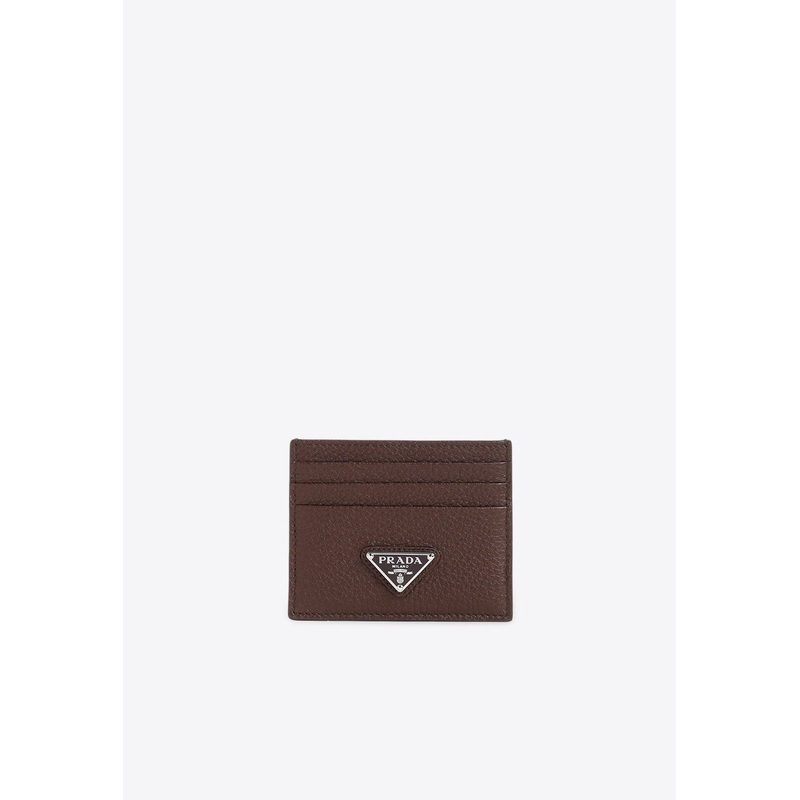 Logo Leather Cardholder