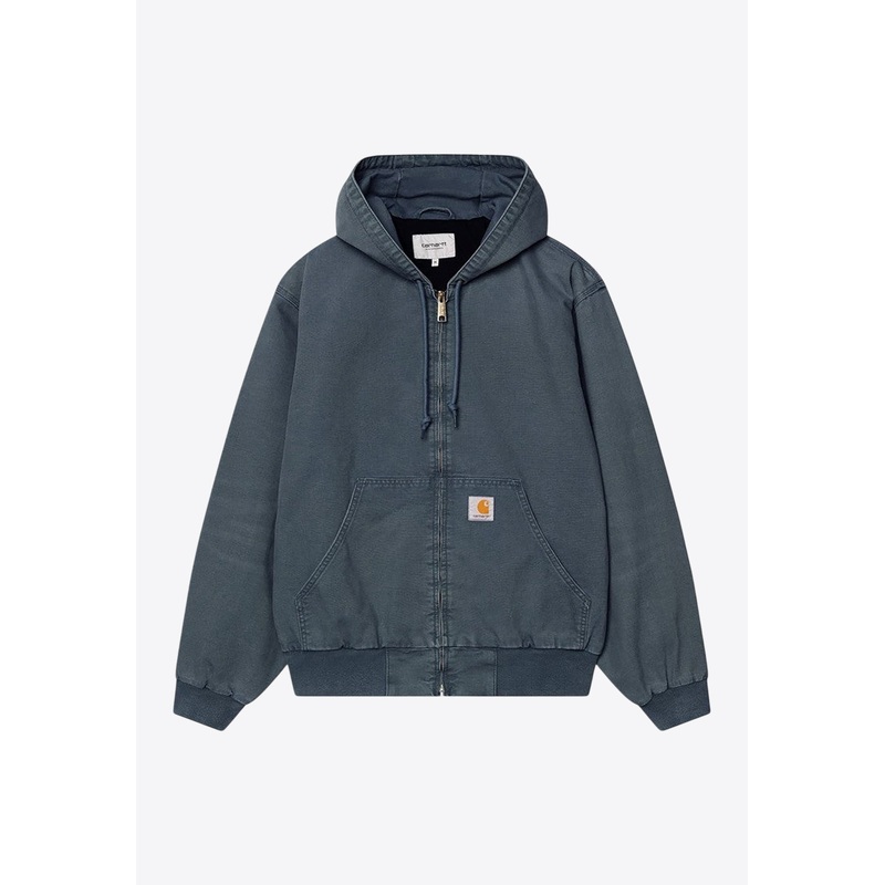 OG Active Washed Zip-Up Hoodie