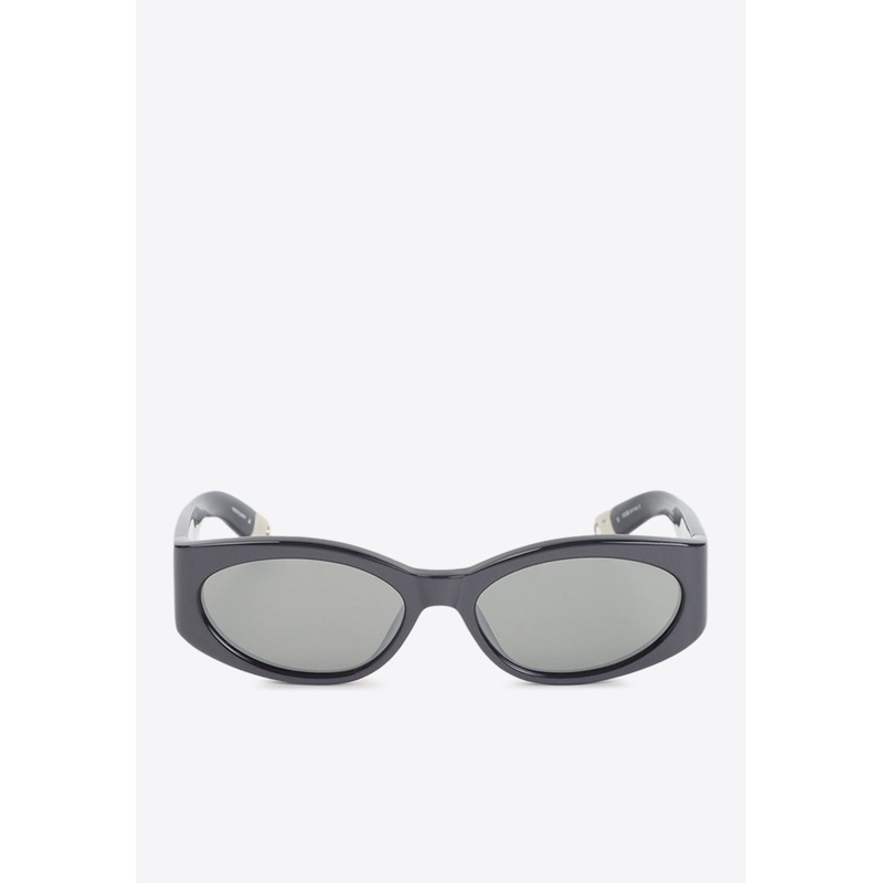 Oval Acetate Sunglasses
