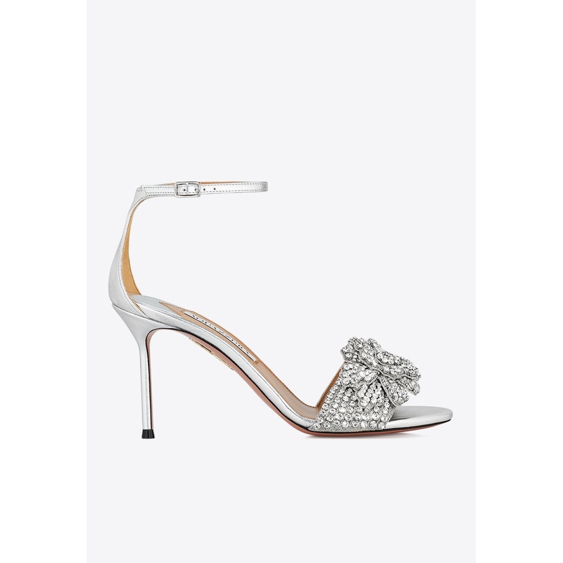 Peony Crystal 85 Crystal-Embellished Sandals