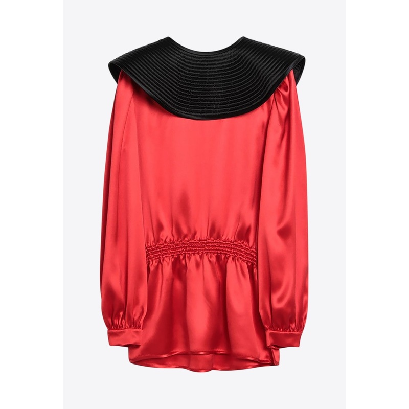 Silk Long-Sleeves Blouse