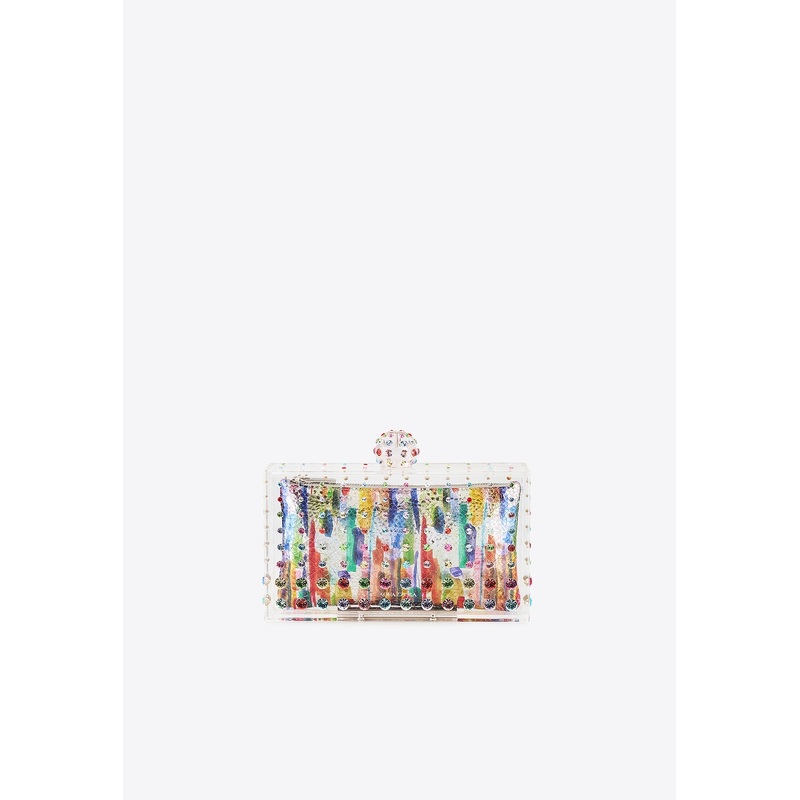 Tequila Crystal-Embellished Clutch