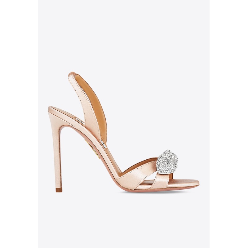 Very Bow Tie 105 Crystal Sandals