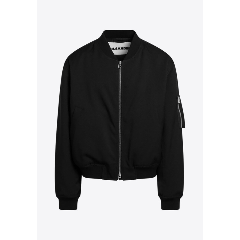 Zip-Up Bomber Jacket