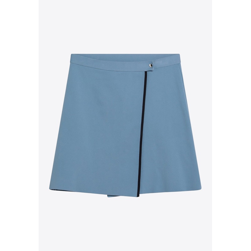A-line Mini Wrap Skirt
