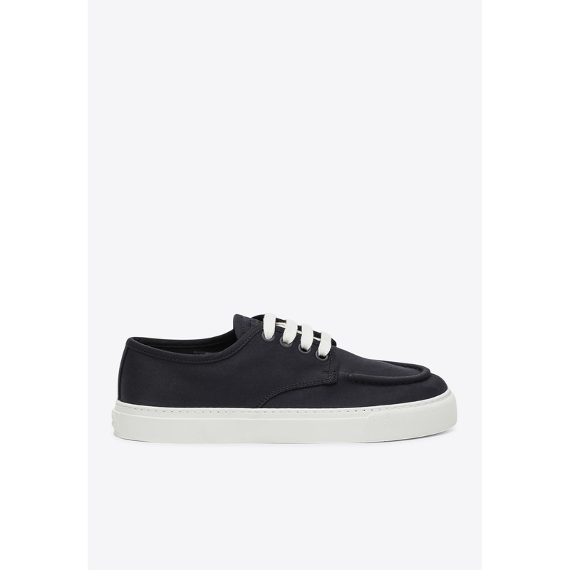 Canvas Lace-Up Sneakers
