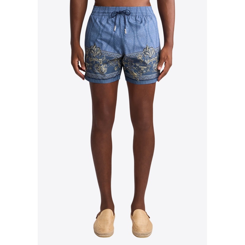 Floral Print Swim Shorts