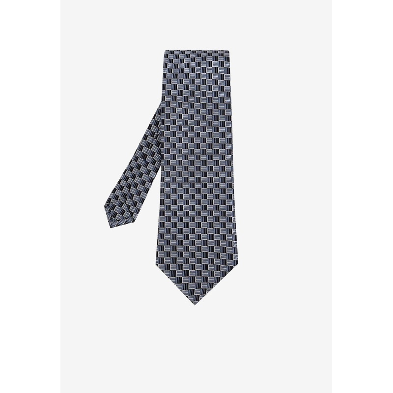 Jacquard Pattern Silk Tie