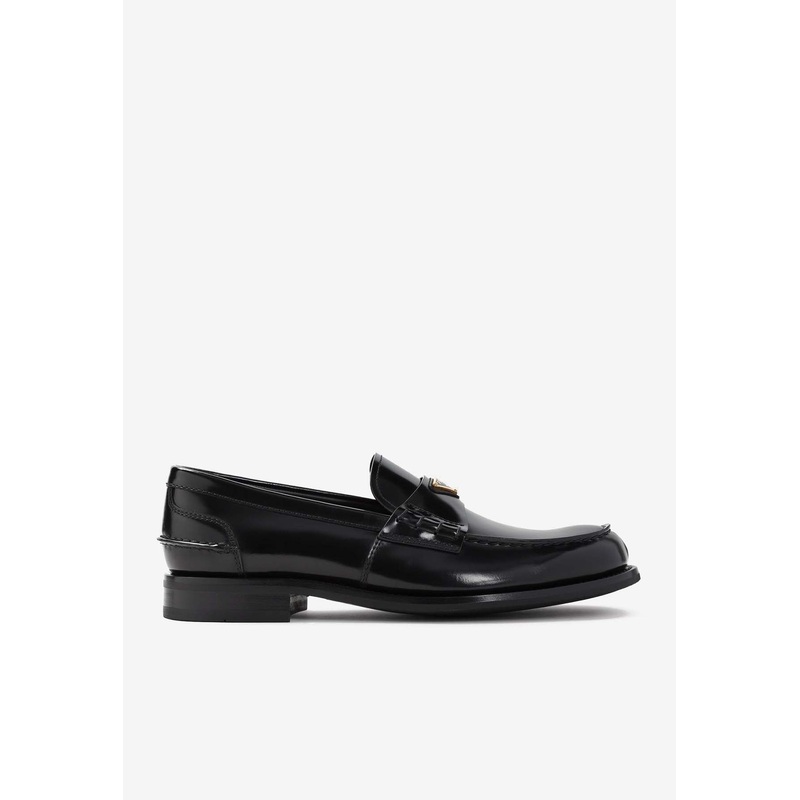 Logo Loafers in Patent Leather