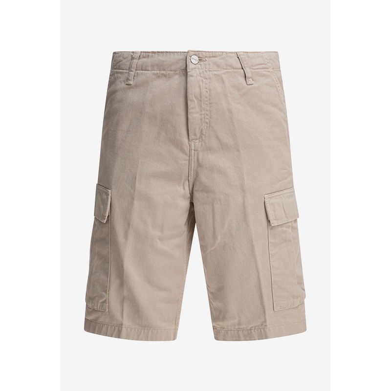 Logo Patch Cargo Shorts