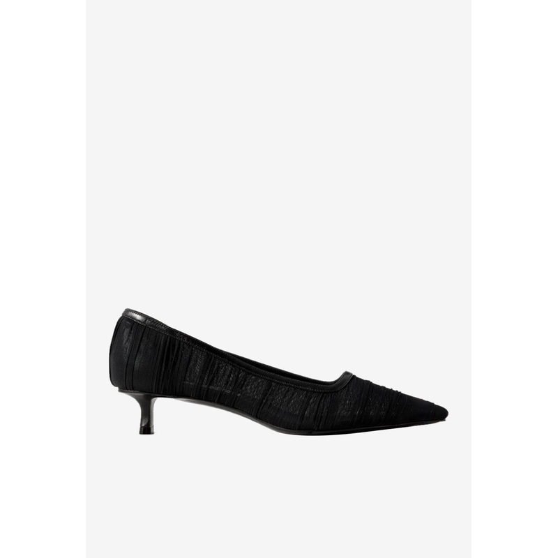Lotta 35 Ruched Tulle Pumps