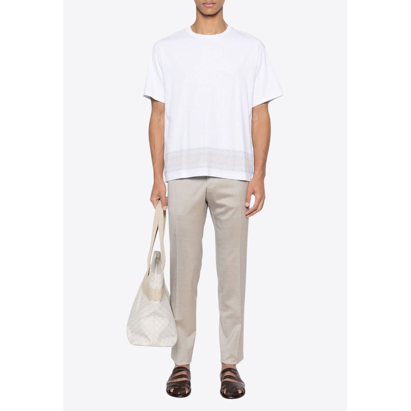 Paisley Print Short Sleeved T-shirt