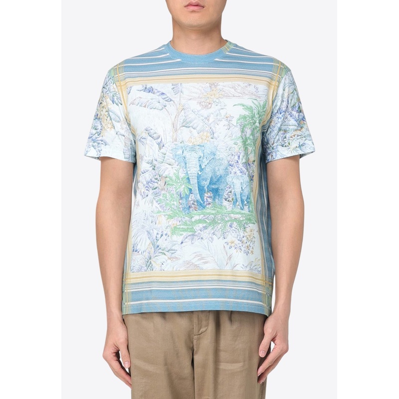 Printed Crewneck T-shirt