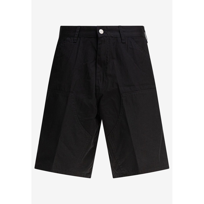 Single-Knee Bermuda Shorts