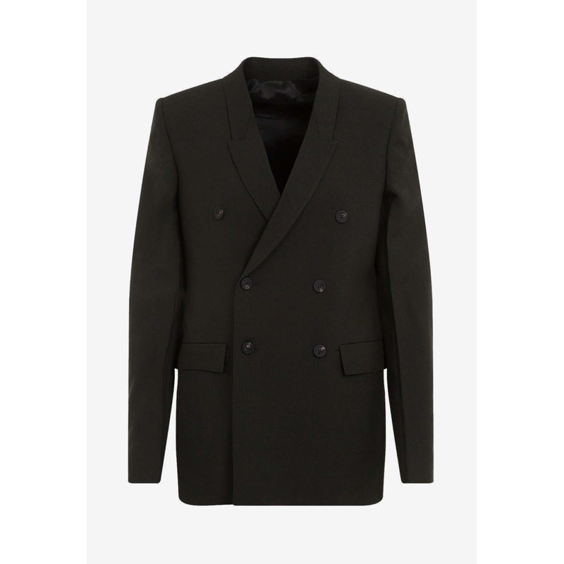 Wool Double-Breasted Blazer