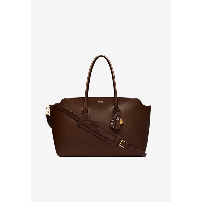 Alexander East West Leather Tote Bag