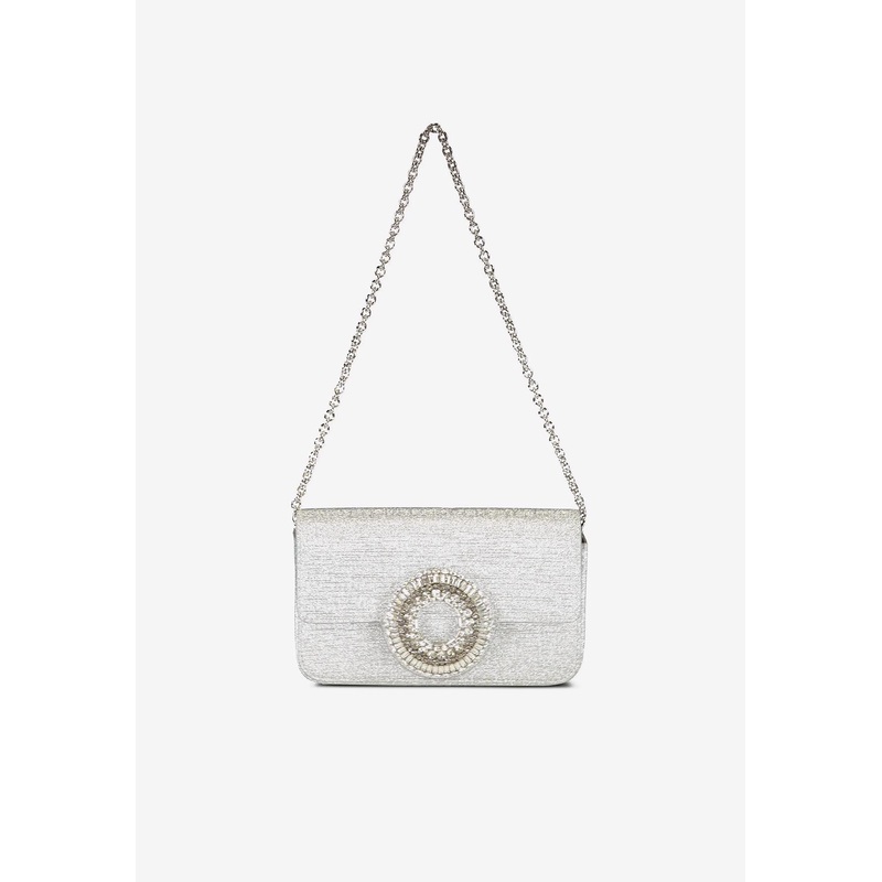 Crystal Hoop Shoulder Bag