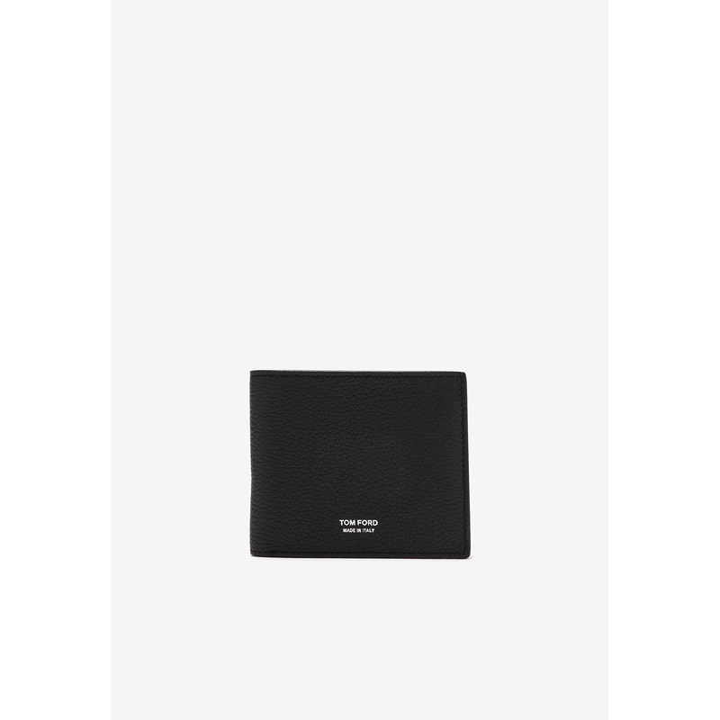 Logo Bi-Fold Leather Wallet