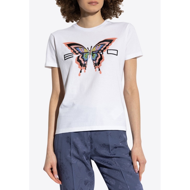 Logo Embroidered T-shirt