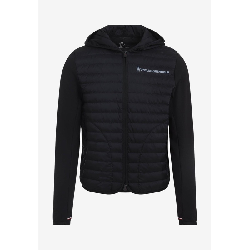 Logo Zip-Up Cardigan