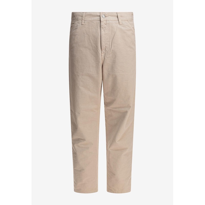 Single-Knee Straight-Leg Pants