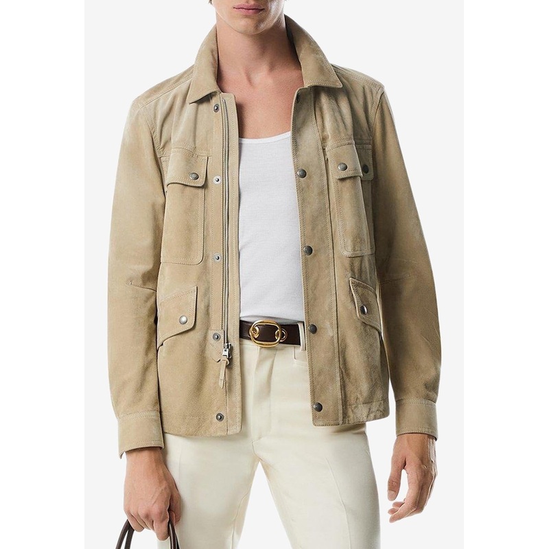 Suede Motor Jacket