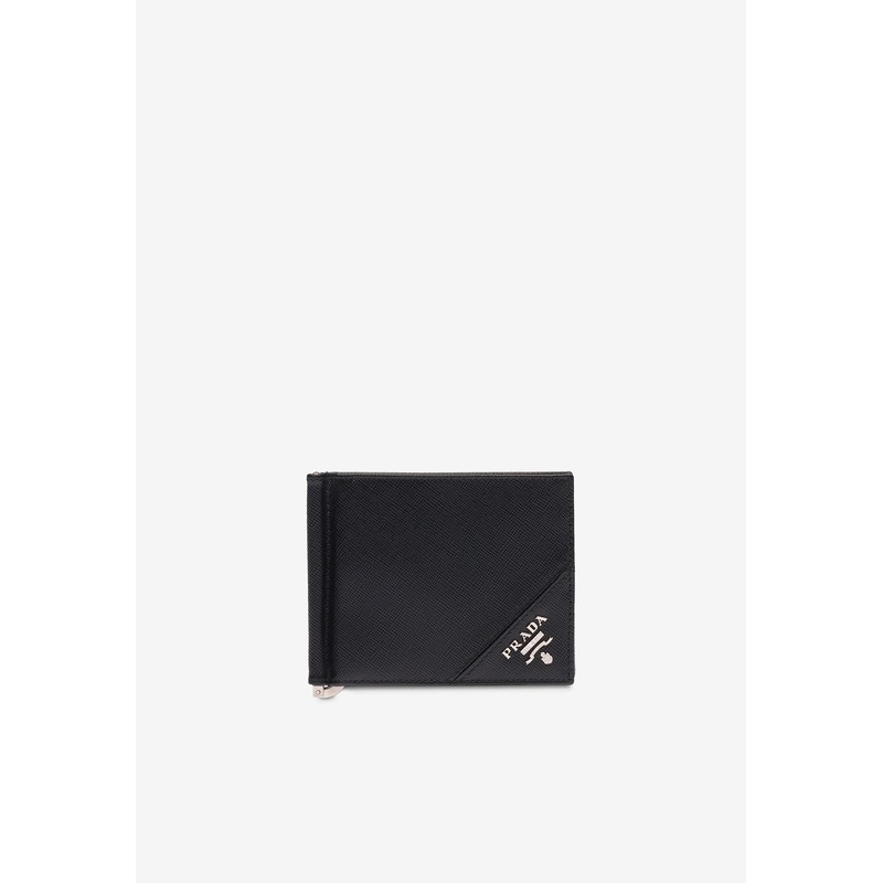 Triangle Logo Leather Wallet