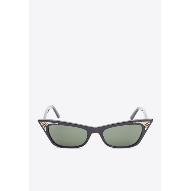 Logo Cat-Eye Sunglasses