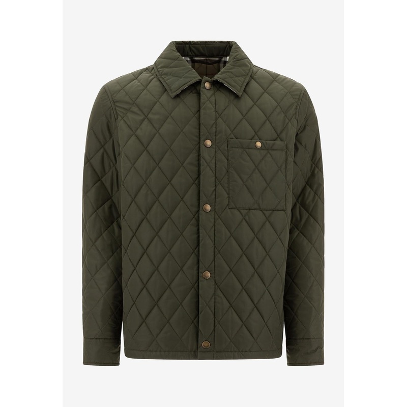 Quilted Buttoned Jacket
