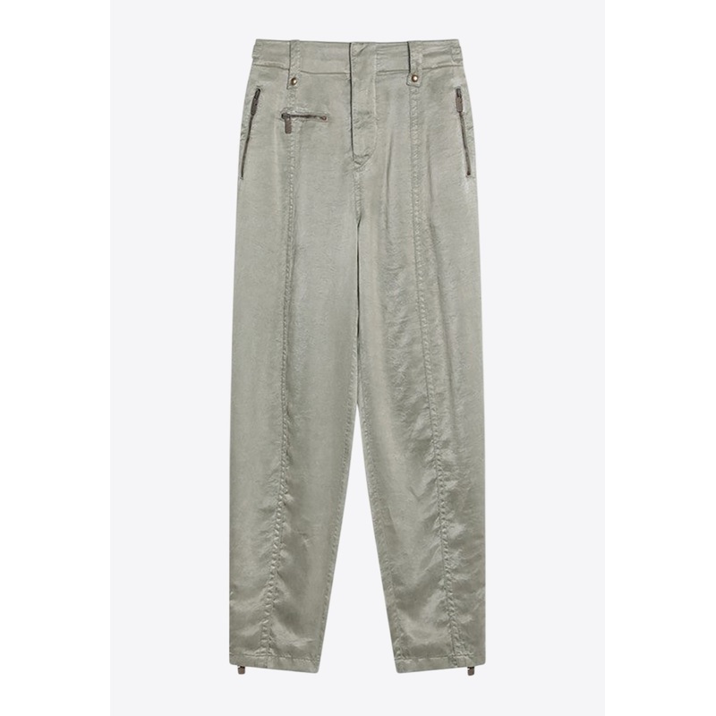 B Shield Emblem Straight Pants