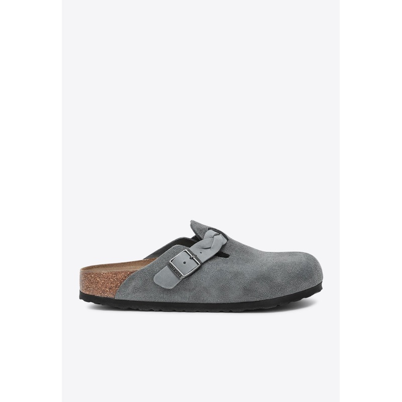 Boston Braided Suede Mules