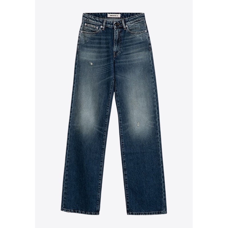 Jennifer Washed-Out Jeans