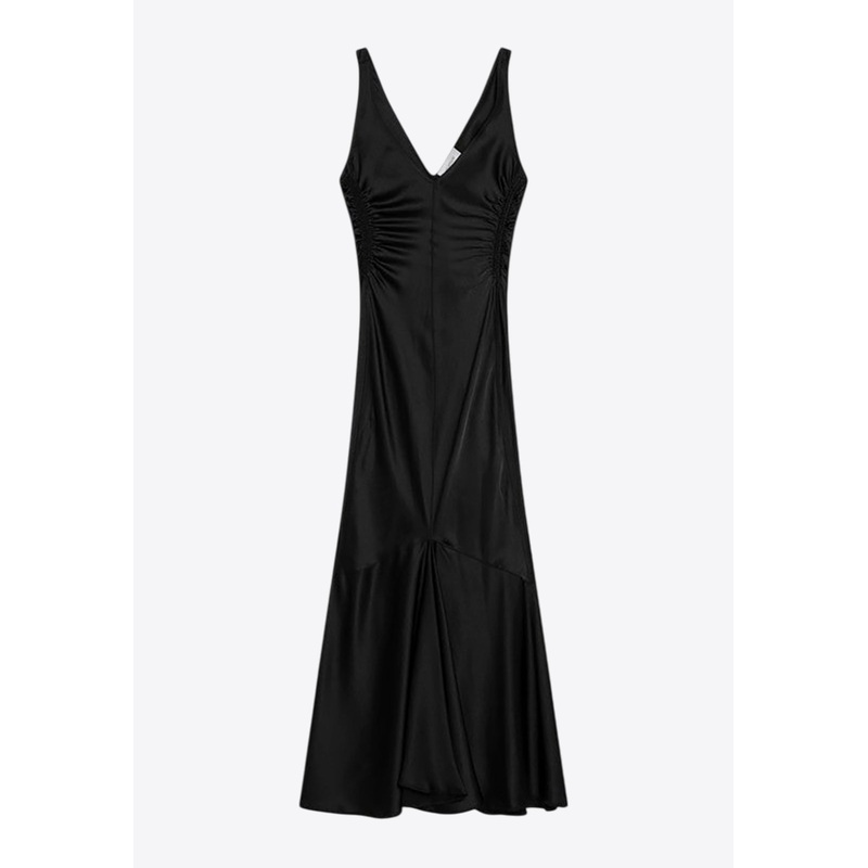 Katia V-neck Midi Dress