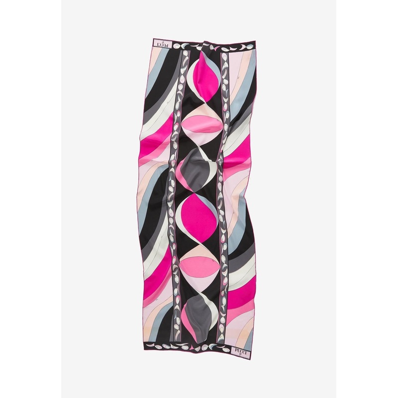 Pesci Print Silk Stole