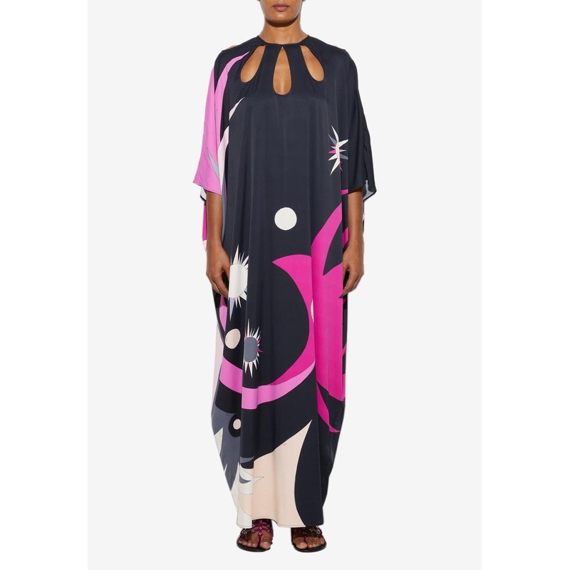 Stella Print Maxi Kaftan