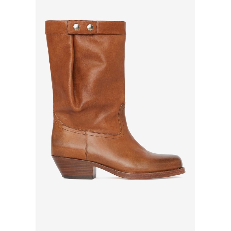 Ademe Calf Leather Ankle Boots