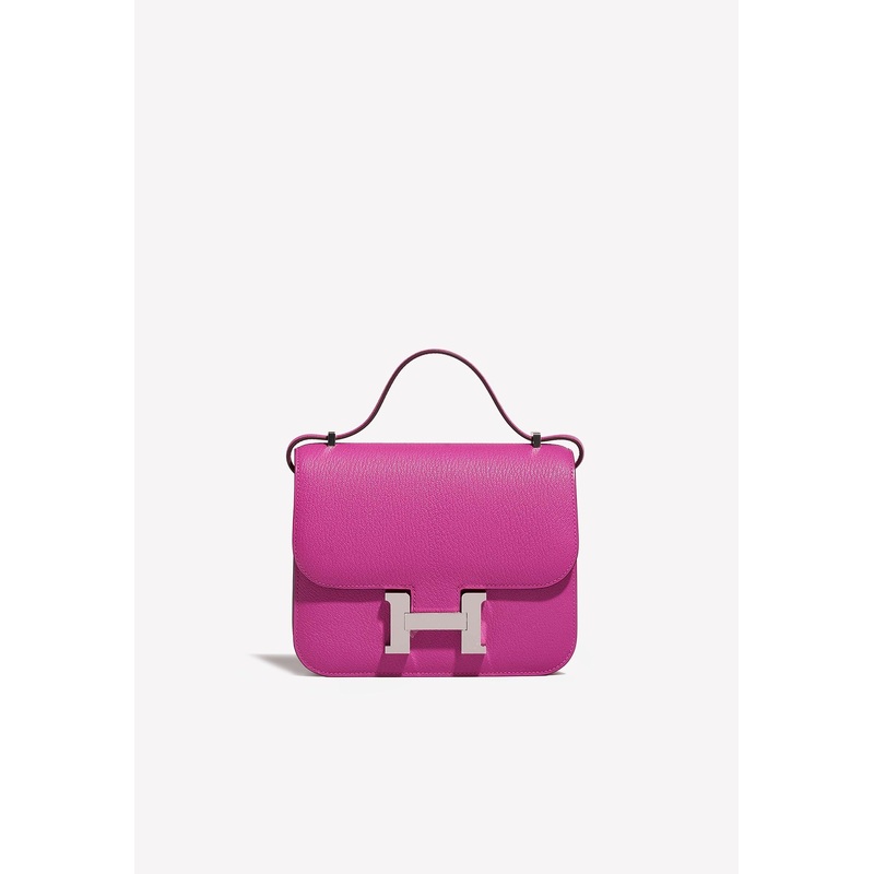 Constance 18 in Magnolia Chvre Mysore with Palladium Hardware