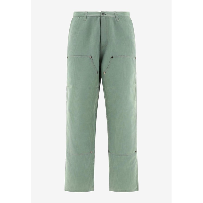 Double-Knee Straight Pants