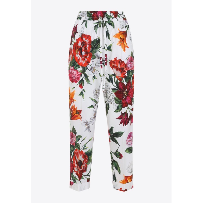 Floral Print Pants