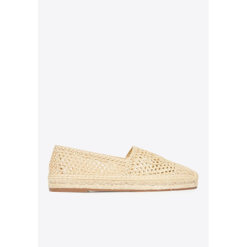 Island Crochet Knit Espadrilles