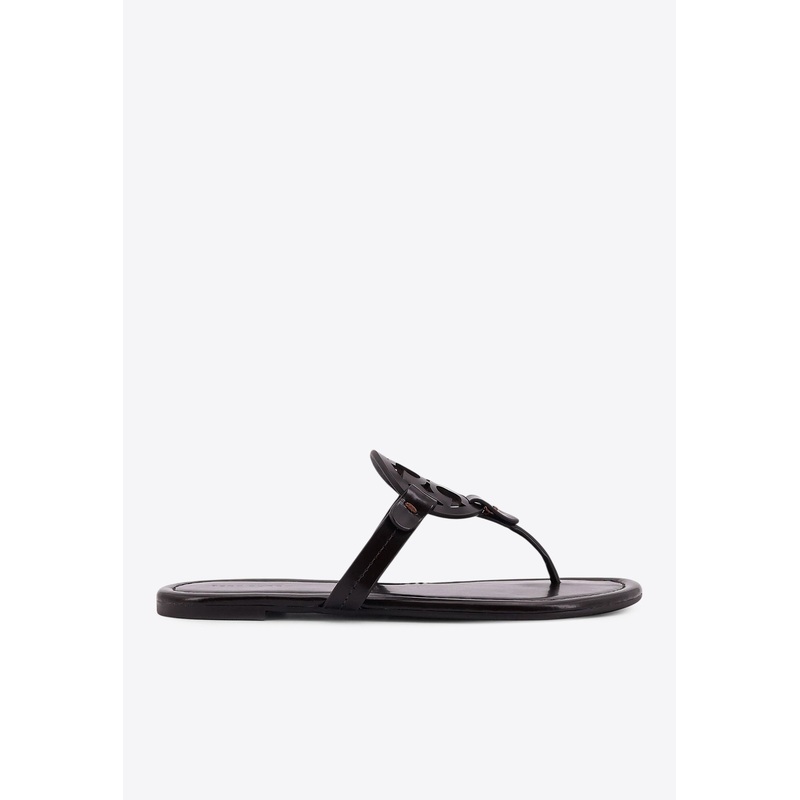 Miller Leather Flats Sandals