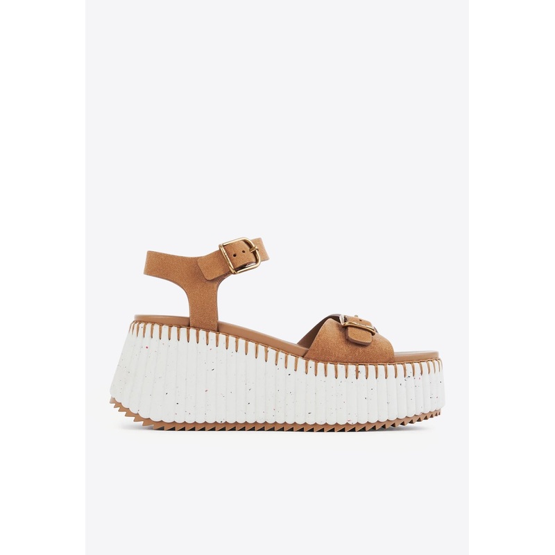 Nama 80 Suede Wedge Sandals