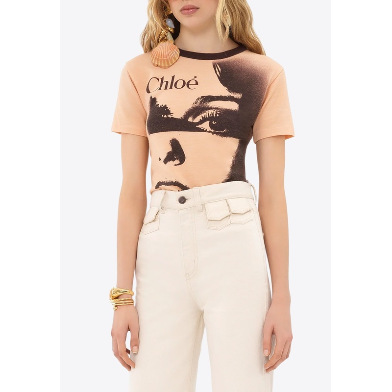 Portrait Print T-shirt