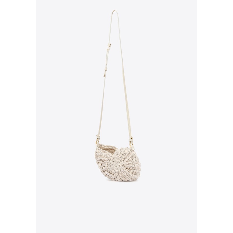 Sea Treasures Crochet Knit Crossbody Bag