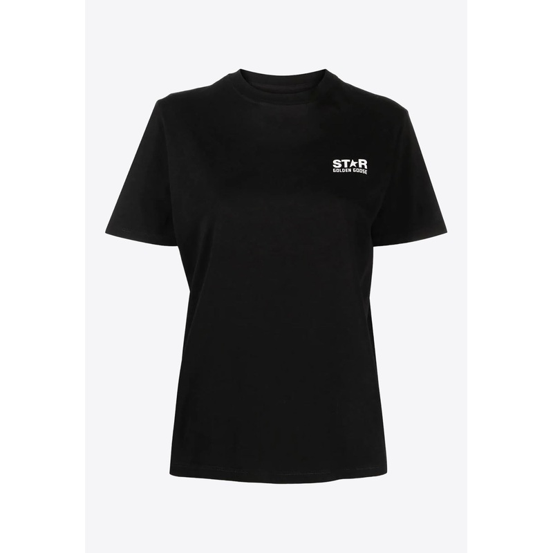 Star Print Crewneck T-shirt