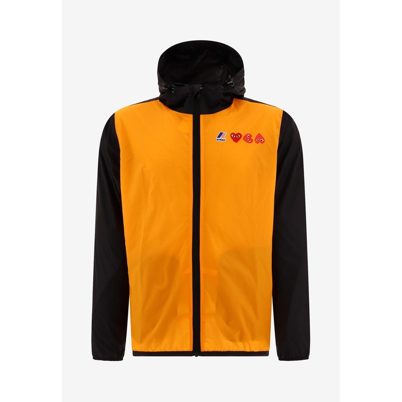 X K-Way Logo Print Zip-Up Jacket