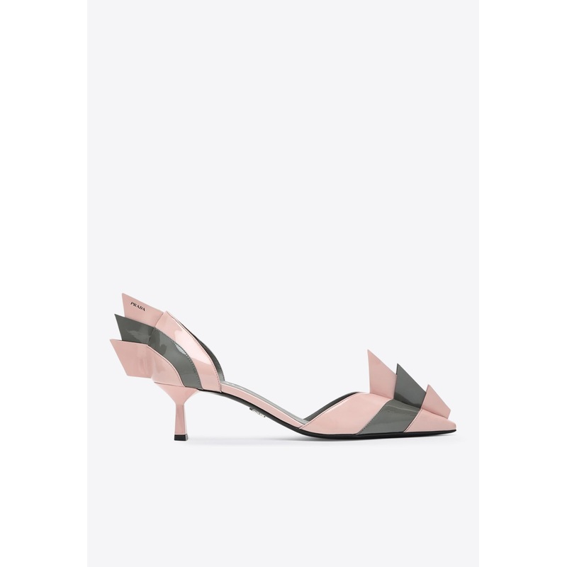 55 Patent Leather D'Orsay Pumps